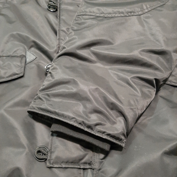 HQ Issue down insulated coat with fur hood face trim size 2XL - Picture 12 of 12